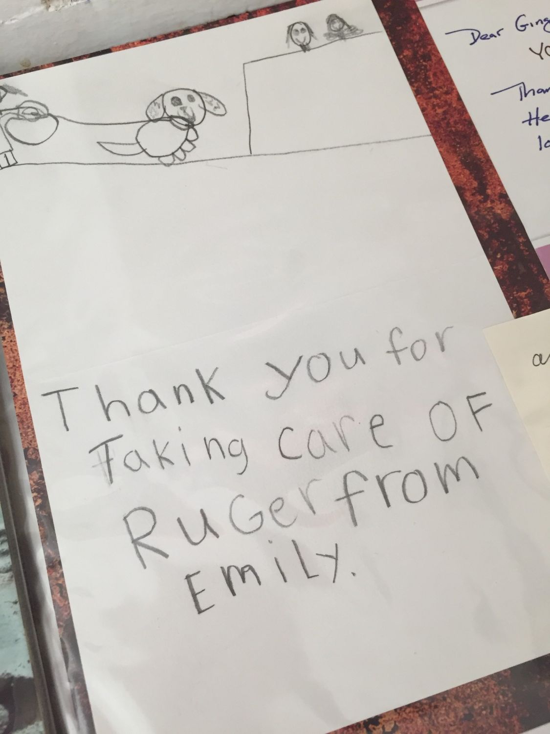 Thank you from Emily