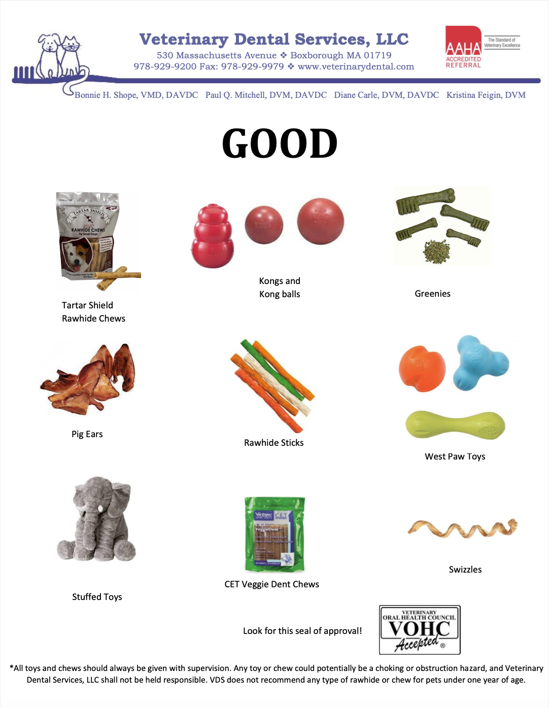 Good Chew List
